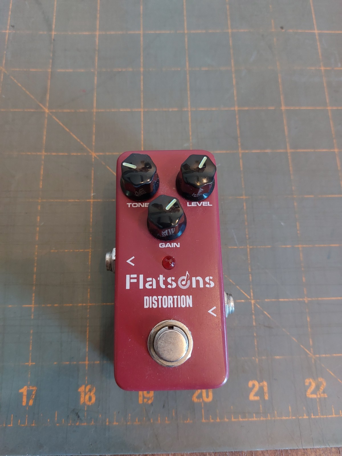 Flatsons Mini Distortion Guitar Effect Pedal
