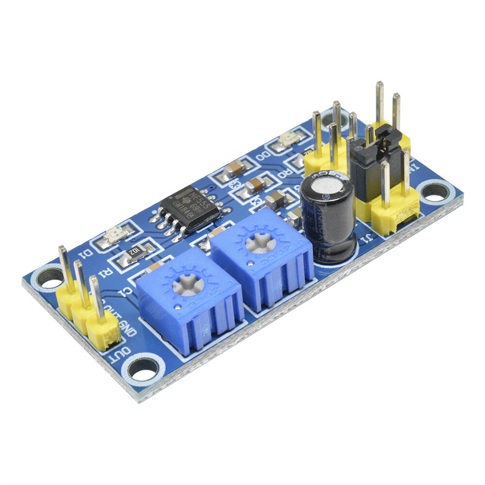 NE555 Duty Ratio Adjustable Pulse Generator Adjustable Small Signal Generator