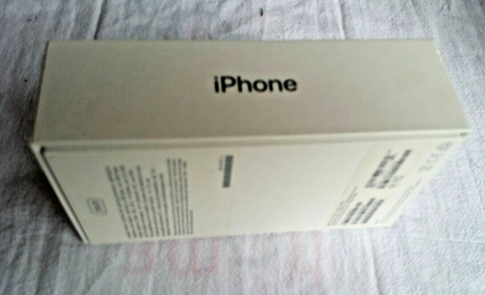 APPLE IPHONE 7 256GB **BOX ONLY** Includes PAPERS ~ FREE SHIP!