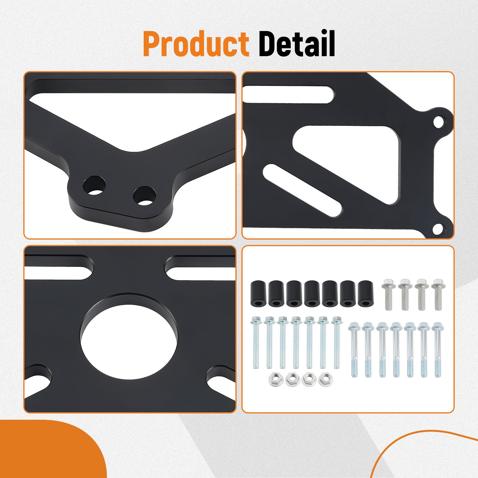 Heavy-Duty Chevy Engine Adapter Plate For Big Block, Small Block LS, Duramax