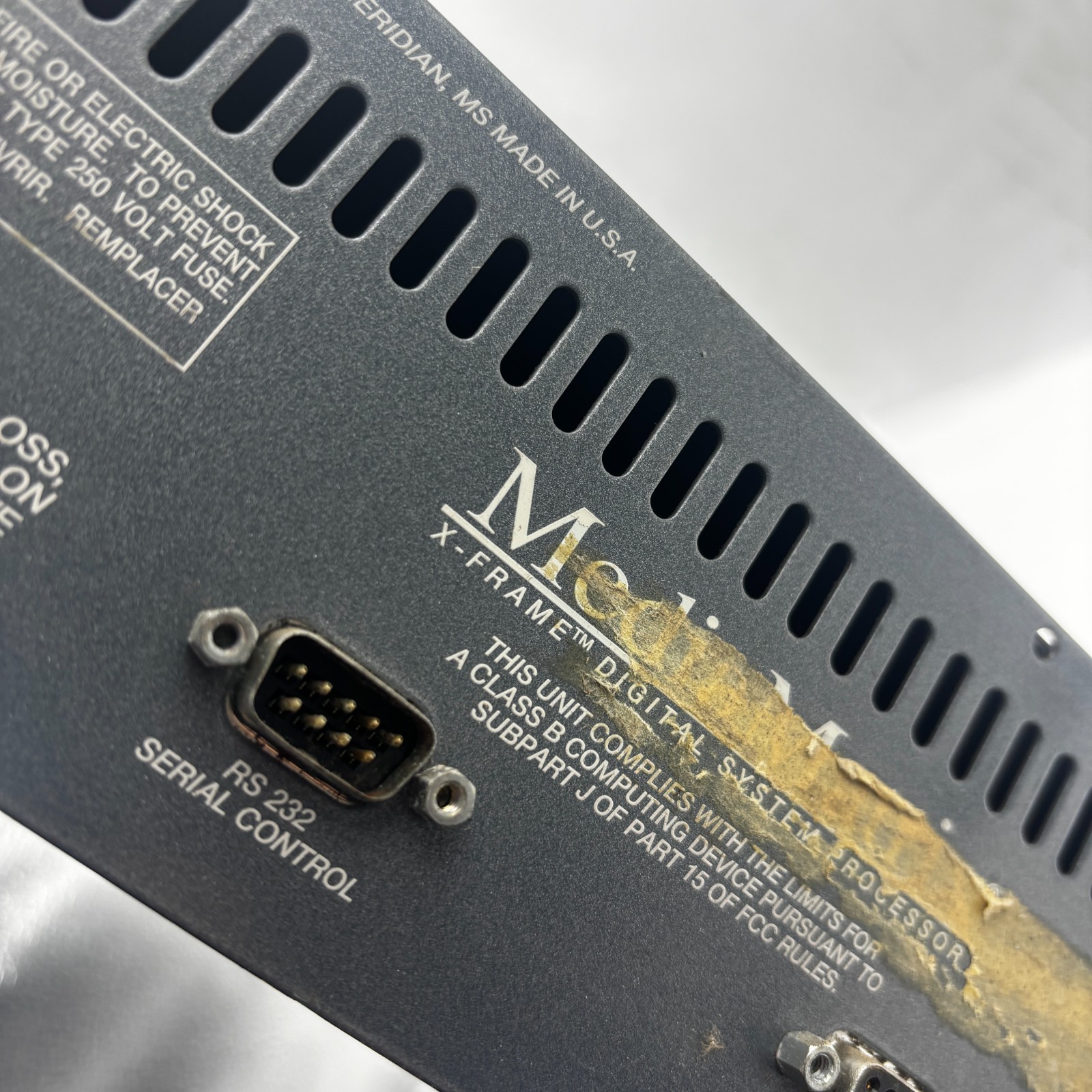 Peavey Media Matrix 24-Bit Parallel Processing, X-Frame Digital System Processor