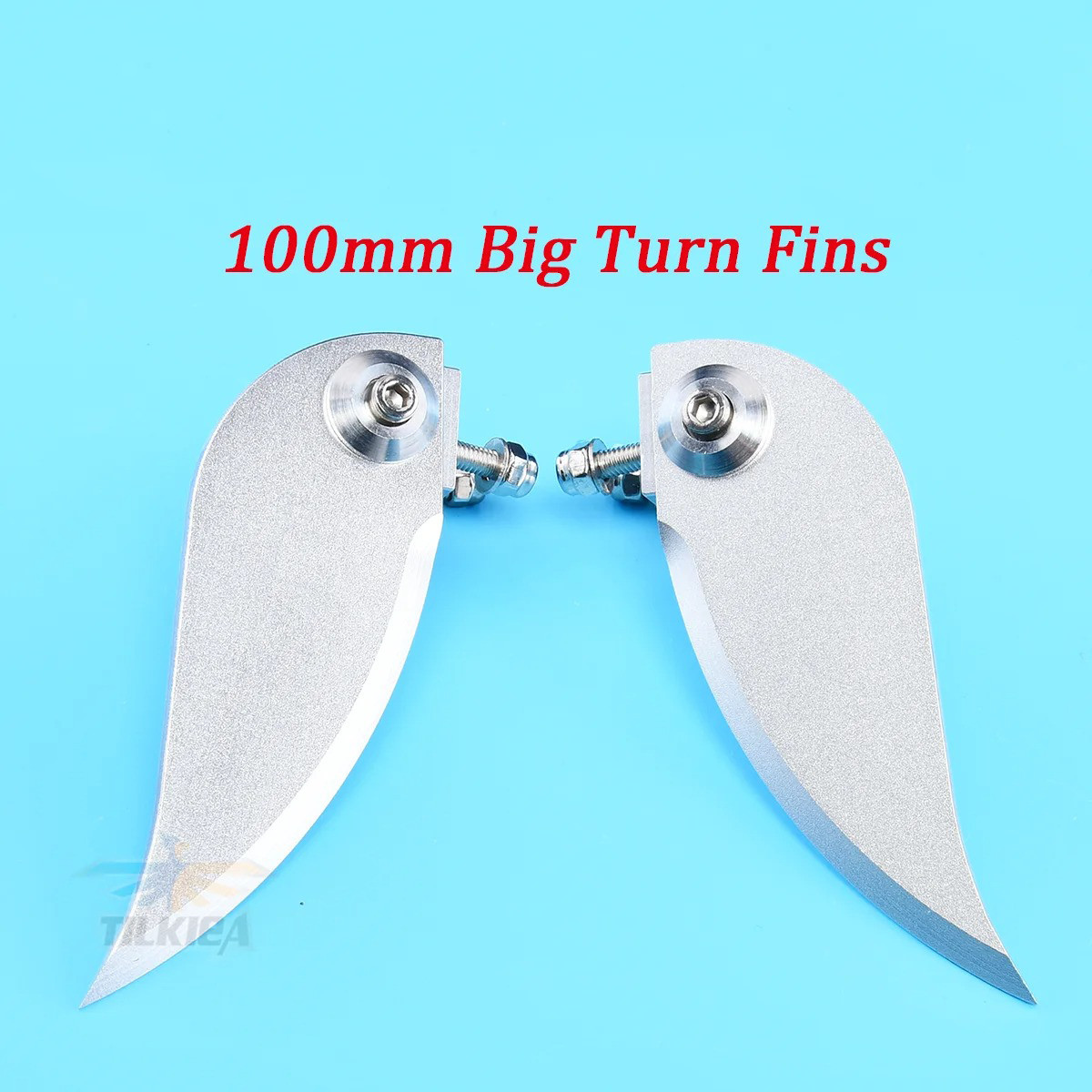 Adjustable Aluminum Turn Fins 100mm Length For 26cc-30cc RC Boat Gas