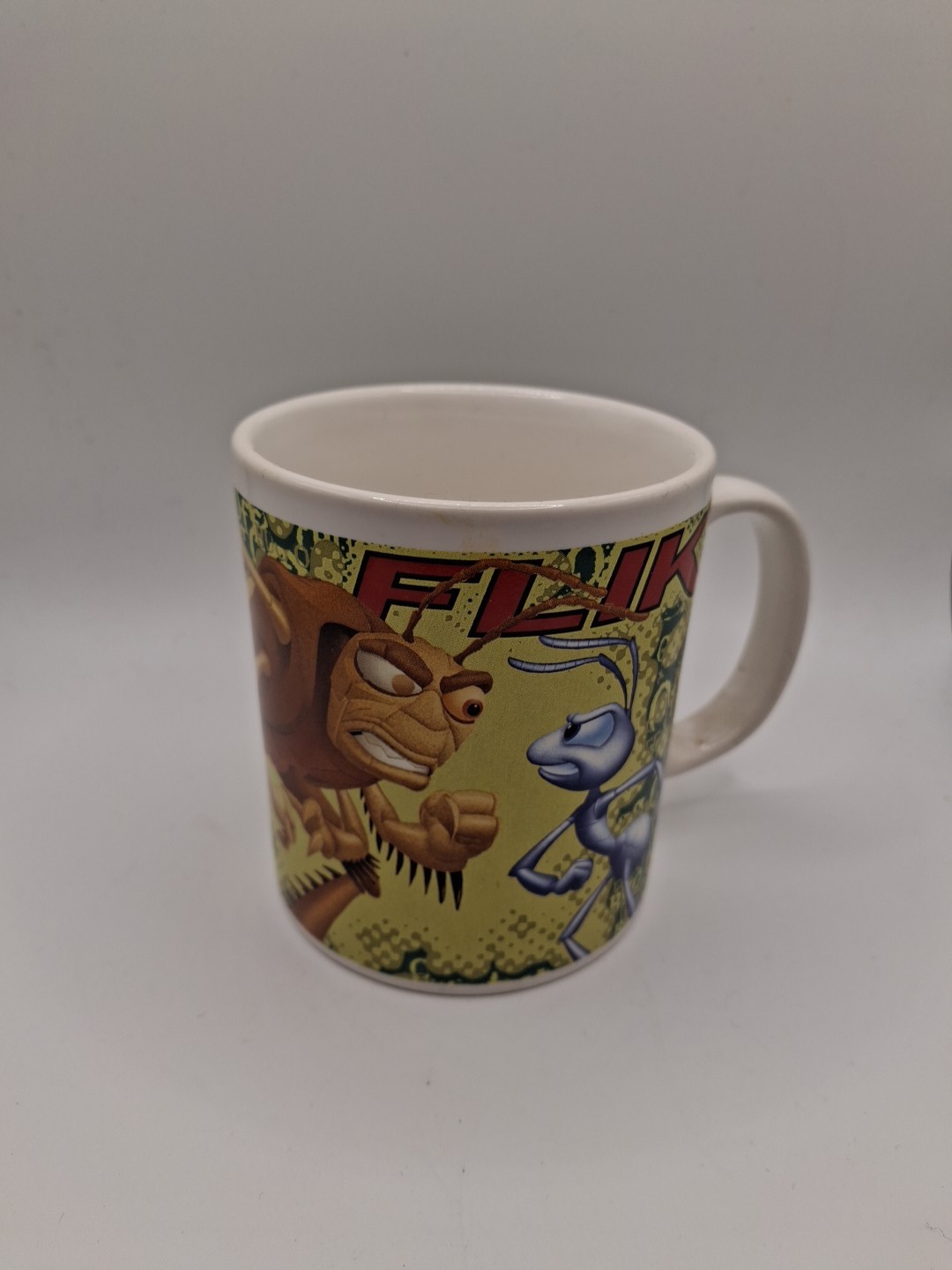 Vintage A Bugs Life Flik Disney Pixar Mug Made In England Staffordshire VGC