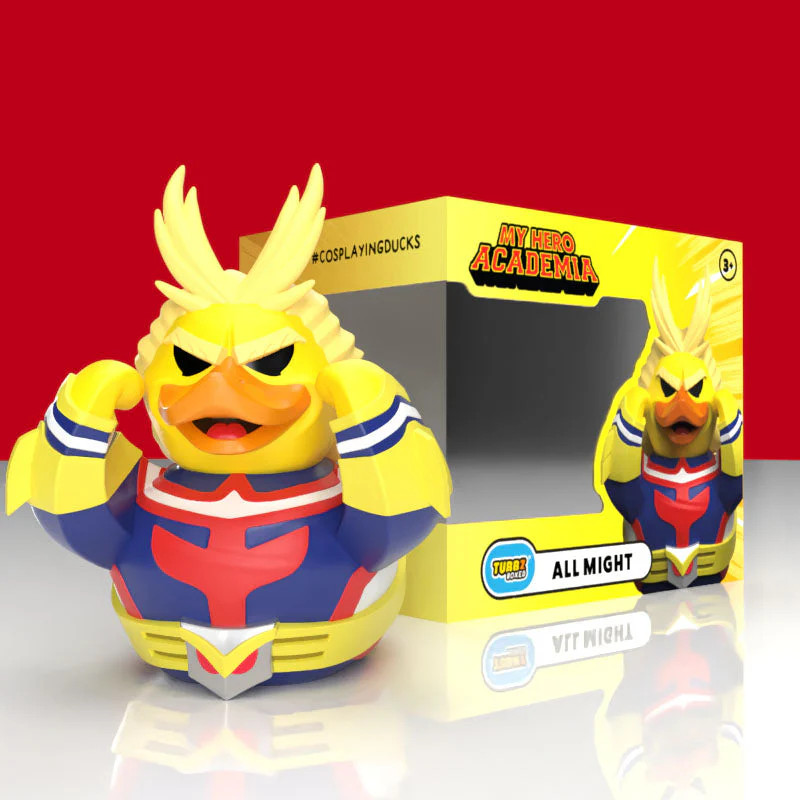 TUBBZ BOXED My Hero Academia: All Might  TUBBZ Collectible Duck Figure JEEP