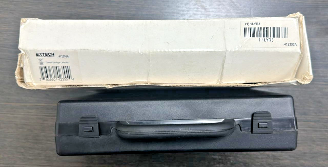 The Oyster Current Voltage Calibrator Inspected EXTECH 412355A Calibrator