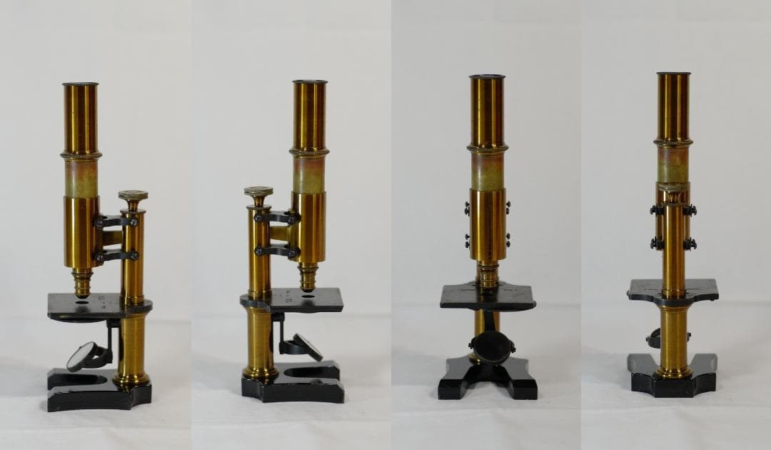 microscope antique collectible Ernst Leitz Stand V Microscope SN.1557 1873