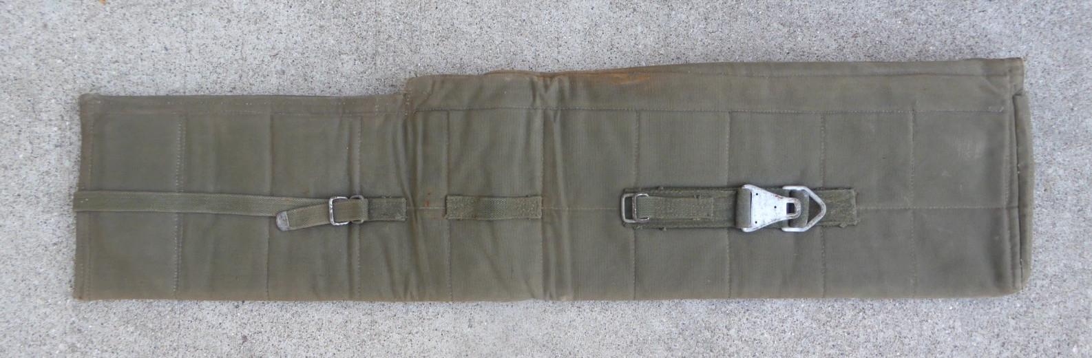 Vintage Korean Military Parachutist Rifle Case Drag Bag