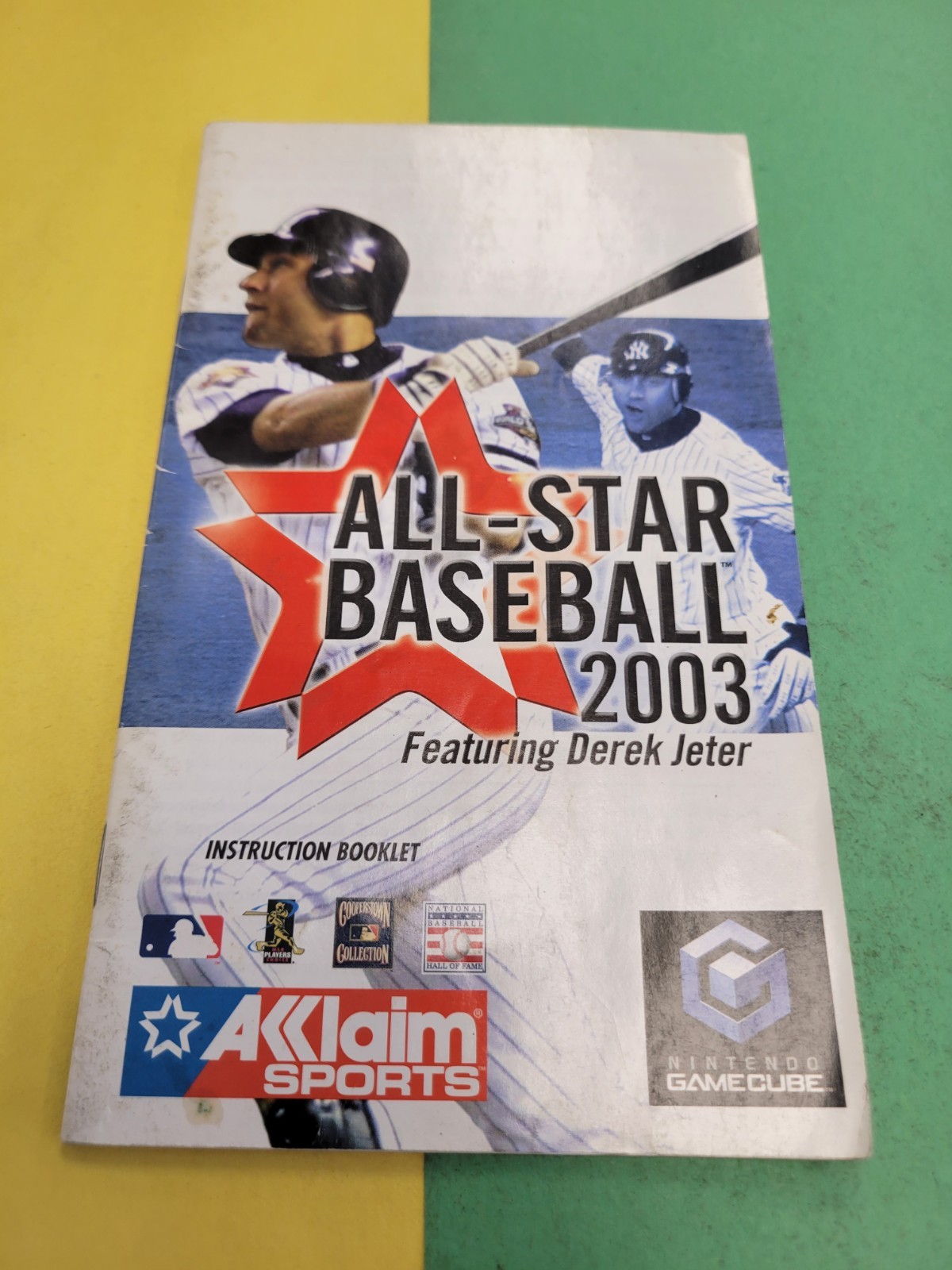 all star baseball 2003 gamecube manual