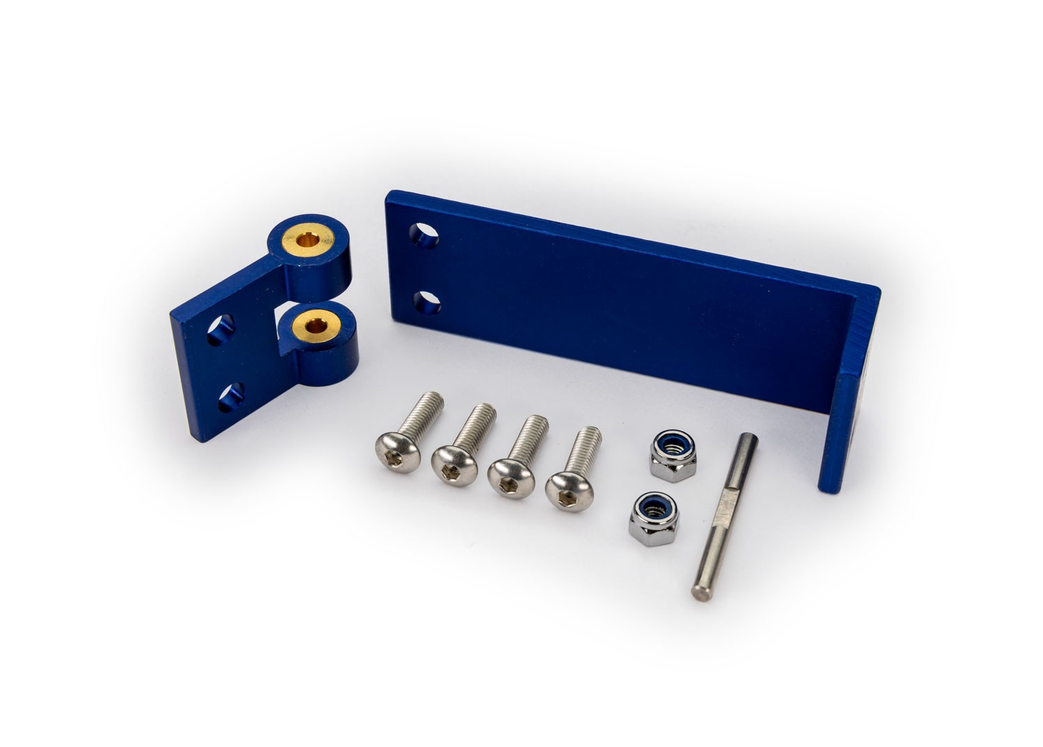 Traxxas 5742X - Aluminum Rudder Mount & Pivot w/ Mounting Screws