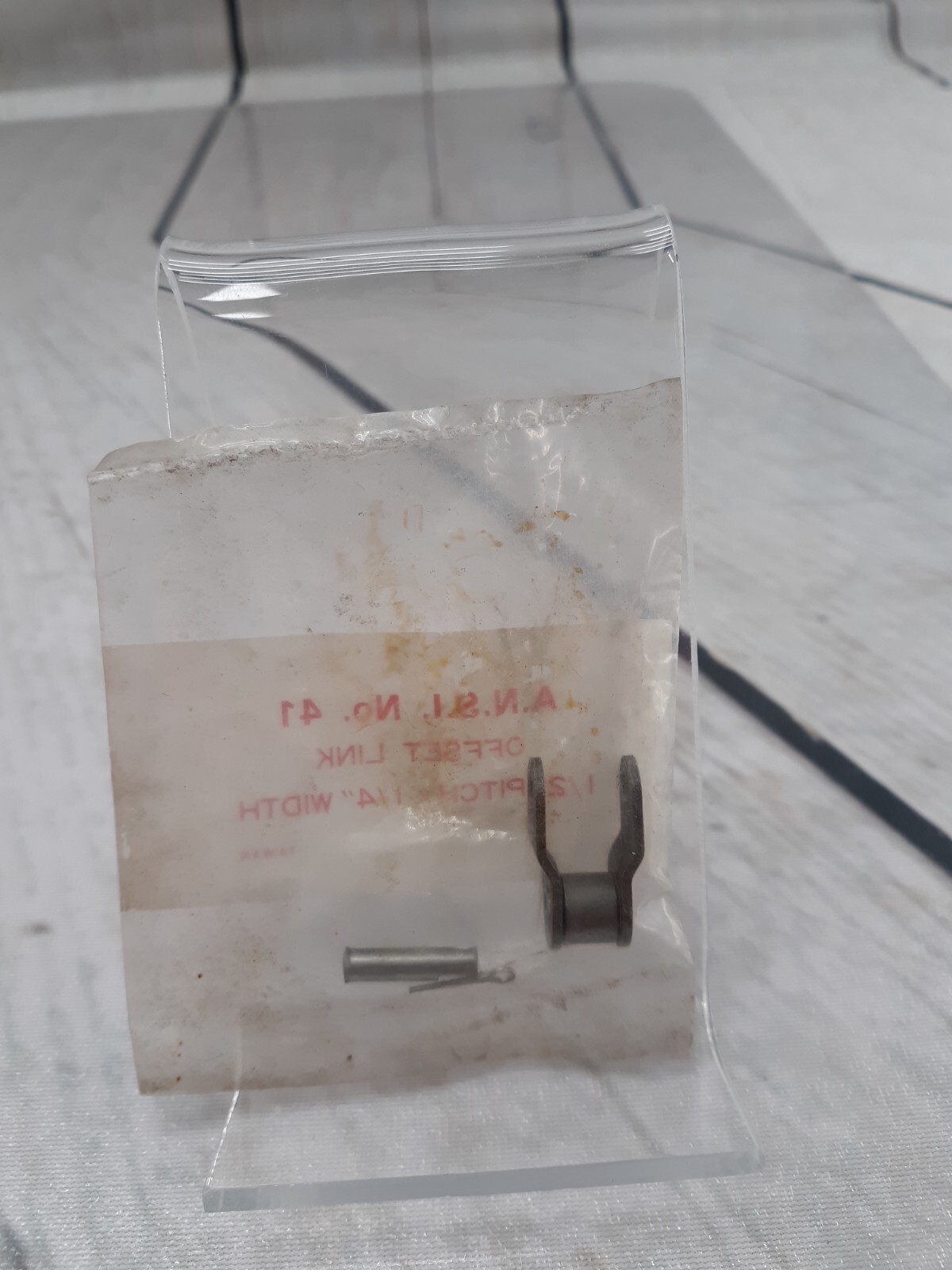A.N.S.I. NO.41 CONNECTING LINK 1/2" X 1/4"