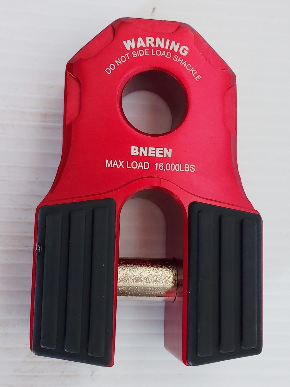 BNEEN Winch Shackle Mount 16,000 LB Max Load Rating -Red