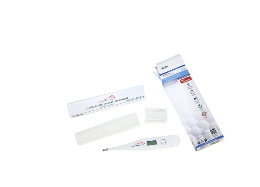 ZAYAAN HEALTH Oral Body Digital Thermometer Auto Off LCD Adult Baby Kids USA~
