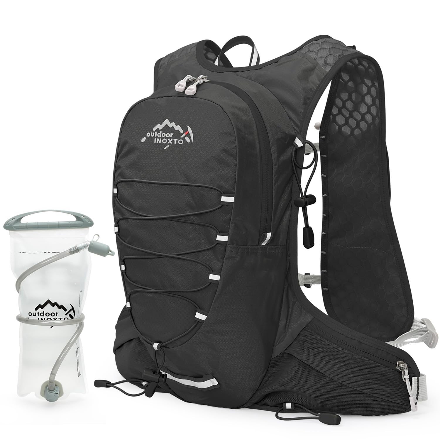 IX INOXTO Running Hydration Vest for Men Women Water Backpack for Running 3L ...