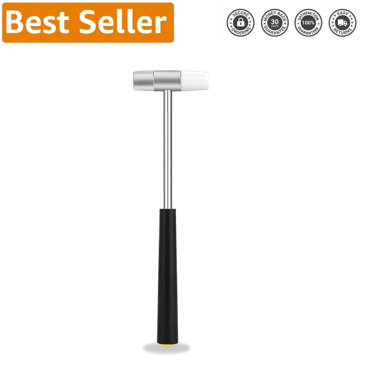 Versatile Double Face Jewelry Mallet - Perfect for Delicate Work and DIY