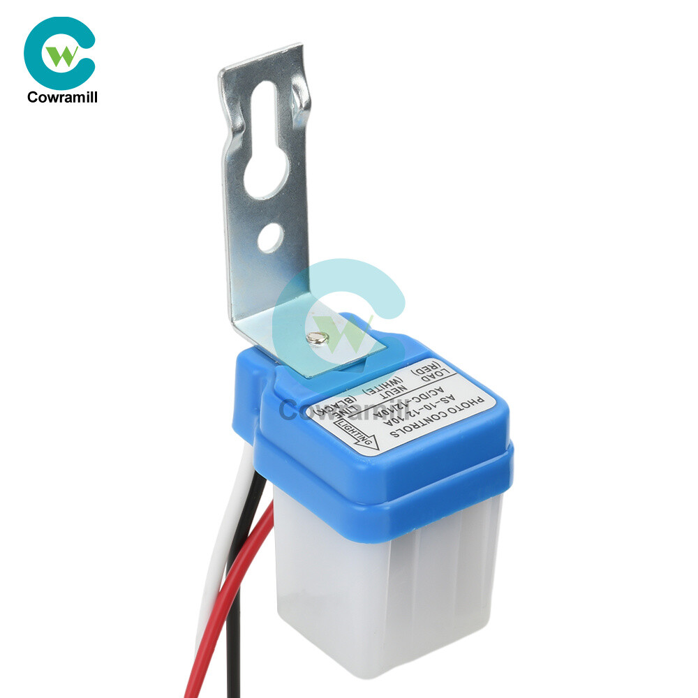 12V/ 220V Automatic Night On/Day Off Street Light Switch Photo Sensor Waterproof