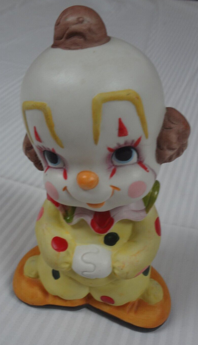 Lefton Happy Clown Lamp Night Light Children's Room Clown Nightlight