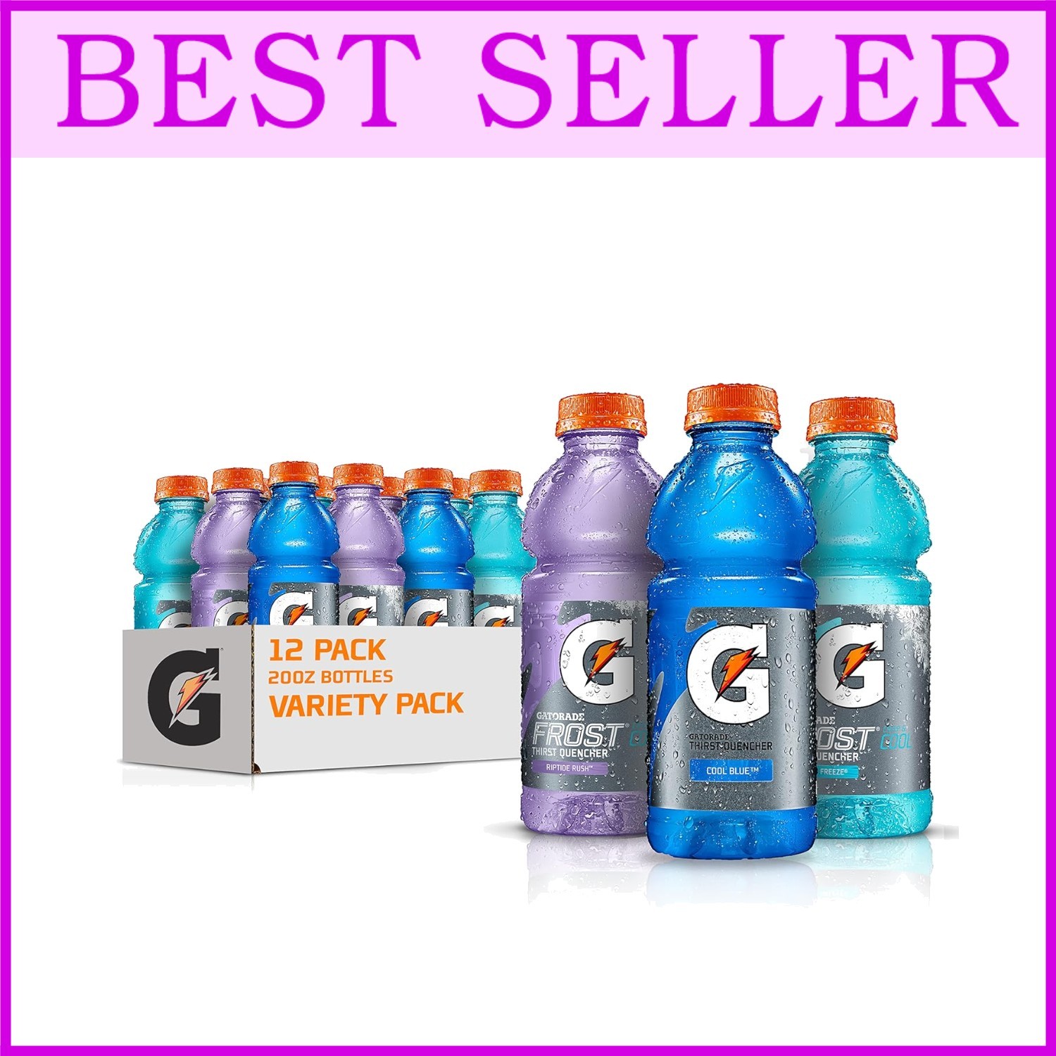 Thirst Quencher Variety Pack - 20oz x 12=