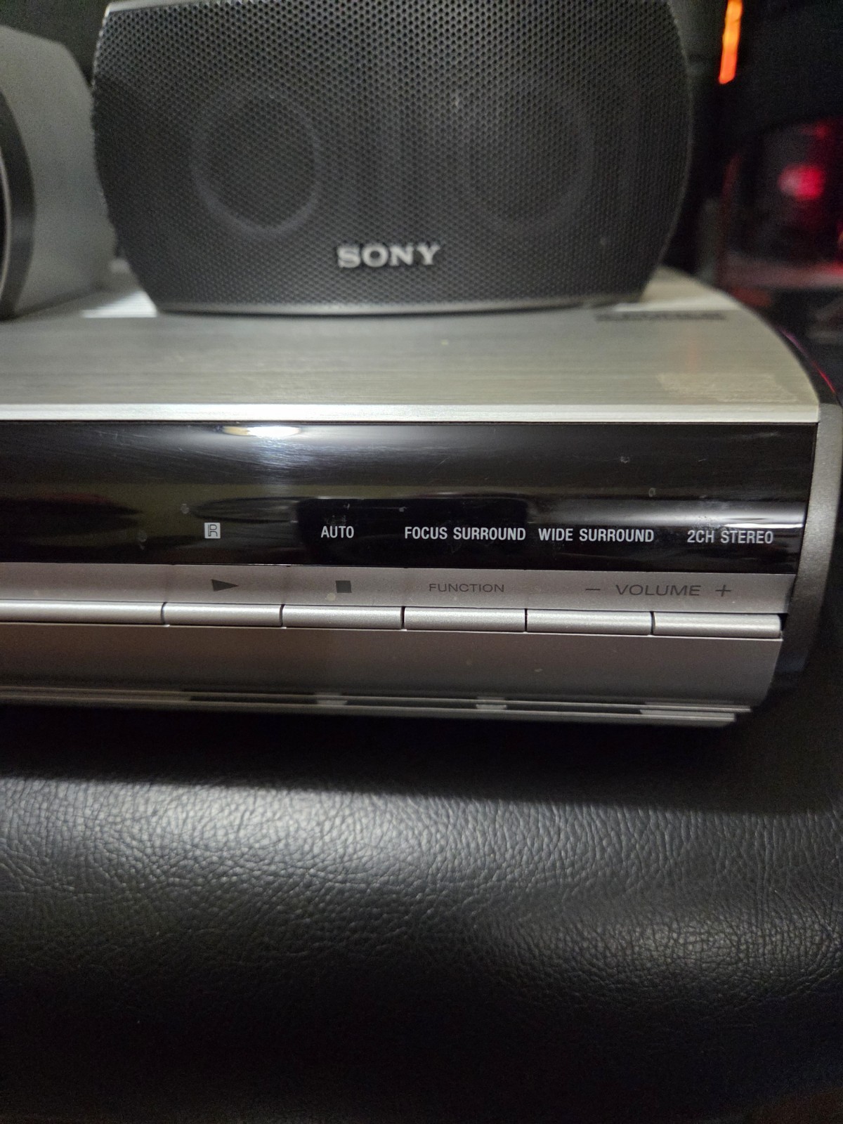 SONY S-Force Pro Home Theater System Player Receiver DVD/CD HCD-X1 No Remote