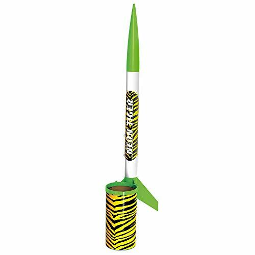 Estes 7298 Neon Tiger Flying Model Rocket Kit (Beginner Skill Level)
