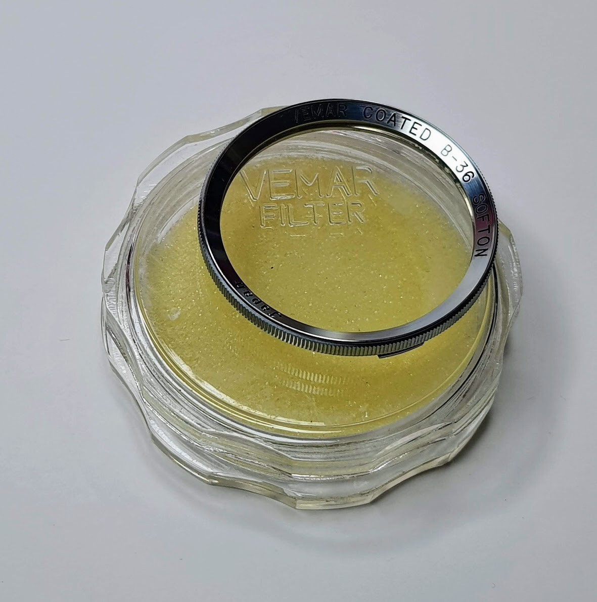 Vemar B-36 Bay II Softon Soft Focus Glass Lens Filter B 36 BAYONET Fr Rolleiflex
