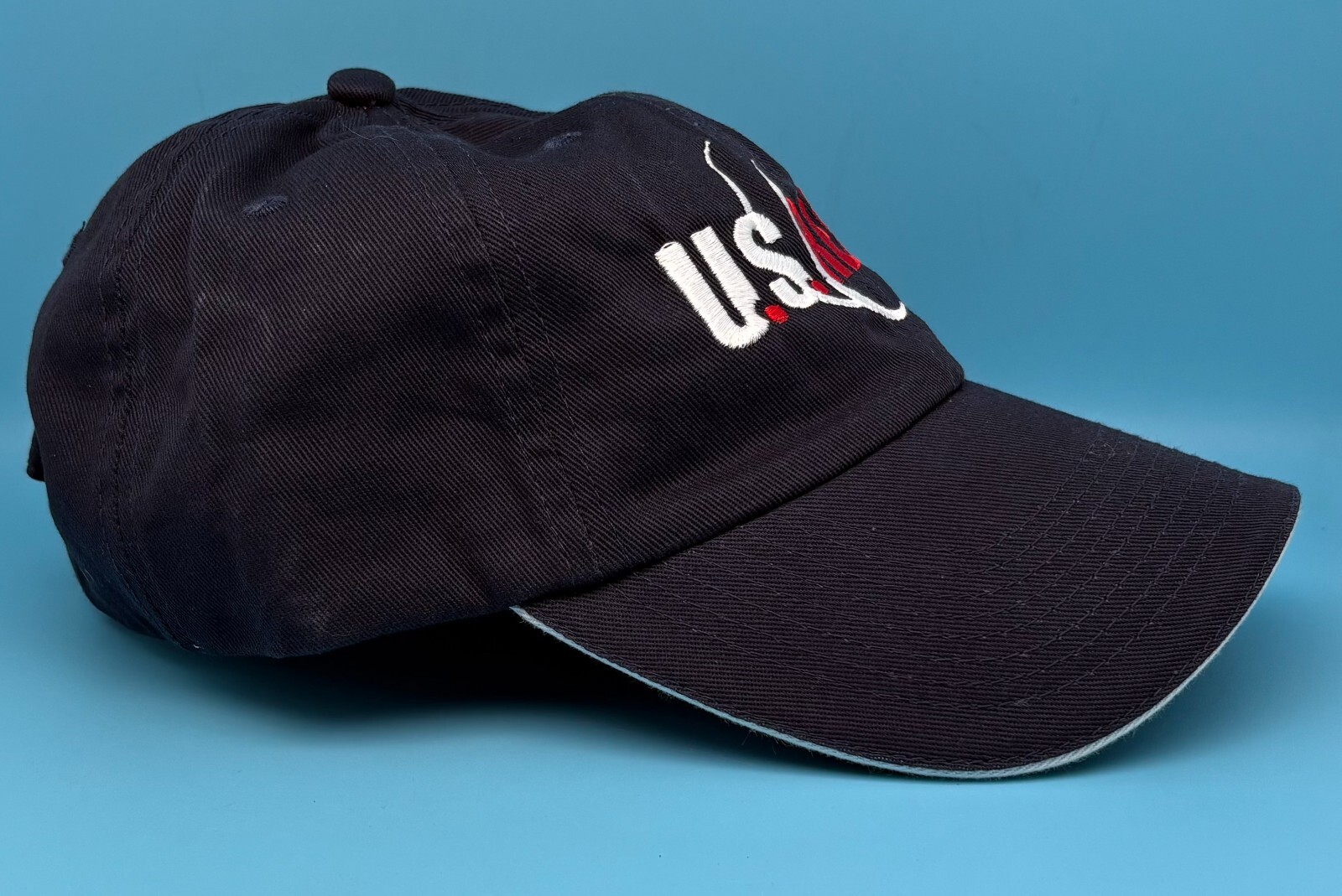 NEW! Baseball/Golf/Fishing Hat - US Reel - Blue - Size: Adult Adjustable - PEB