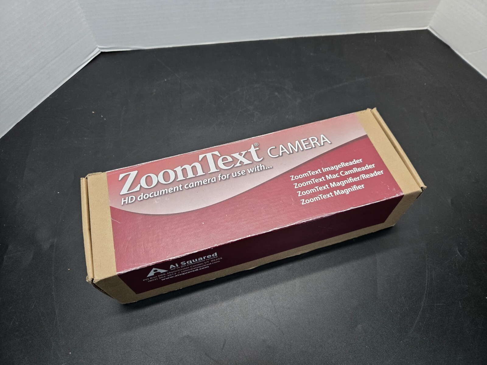 Ai Squared Zoomtext Camera HD document camera USB NEW in box