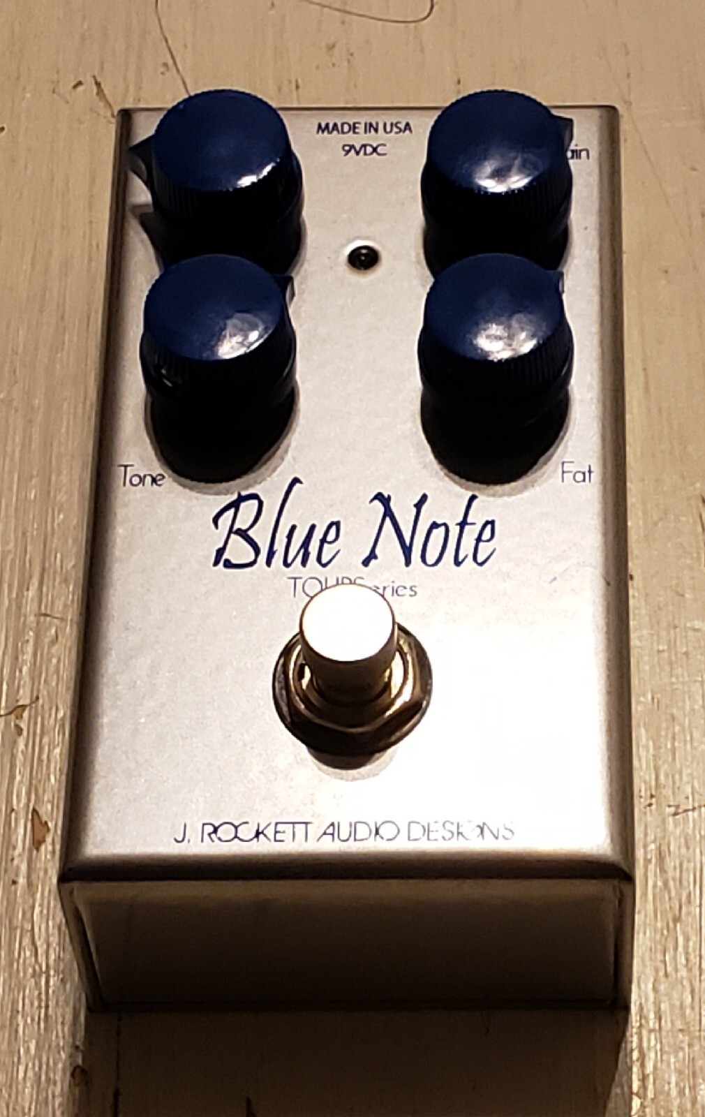 J. ROCKET Blue Note Pedal Overdrive Distortion Booster Ship World Wide