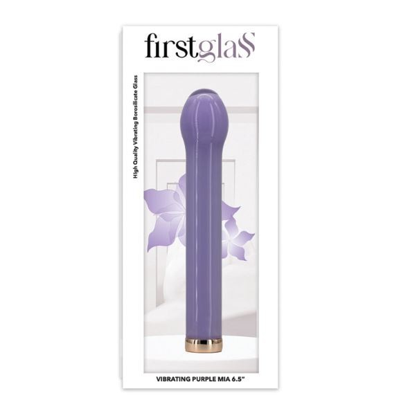 Odin Novelties Ultimately Pleasurable Glass Vibe Mia Purple, New