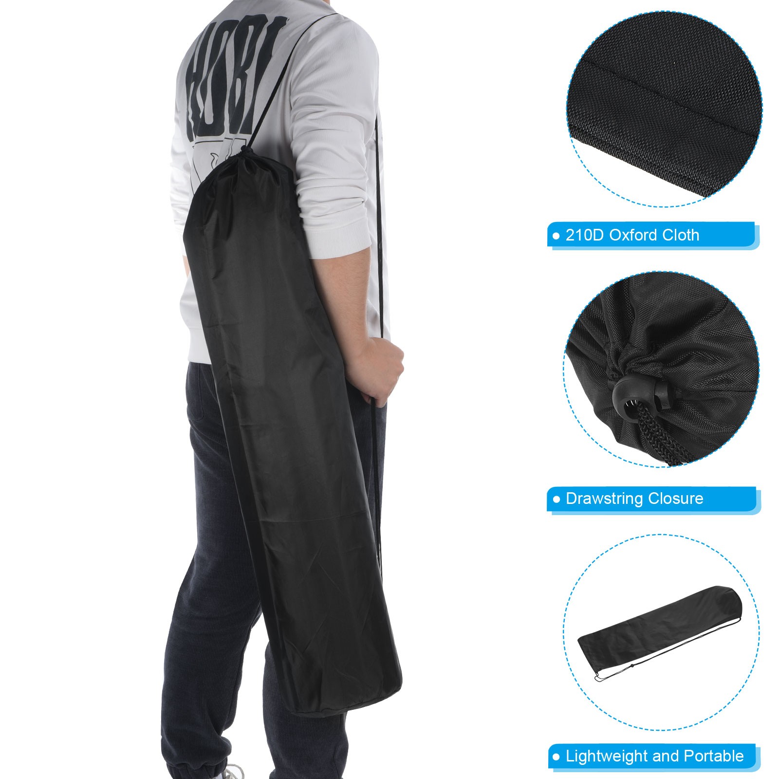 2Pcs 35" Camp Chair Replacement Bag Nylon Foldable Carry Storage Bag with Strap