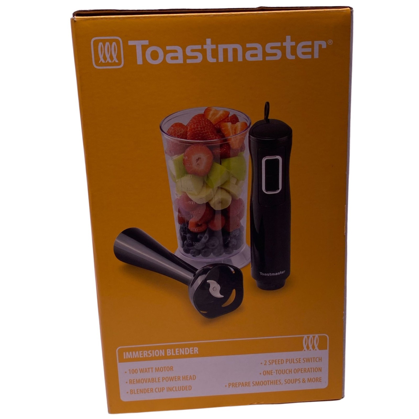 Toastmaster Immersion Blender 100W 700ml Cup New