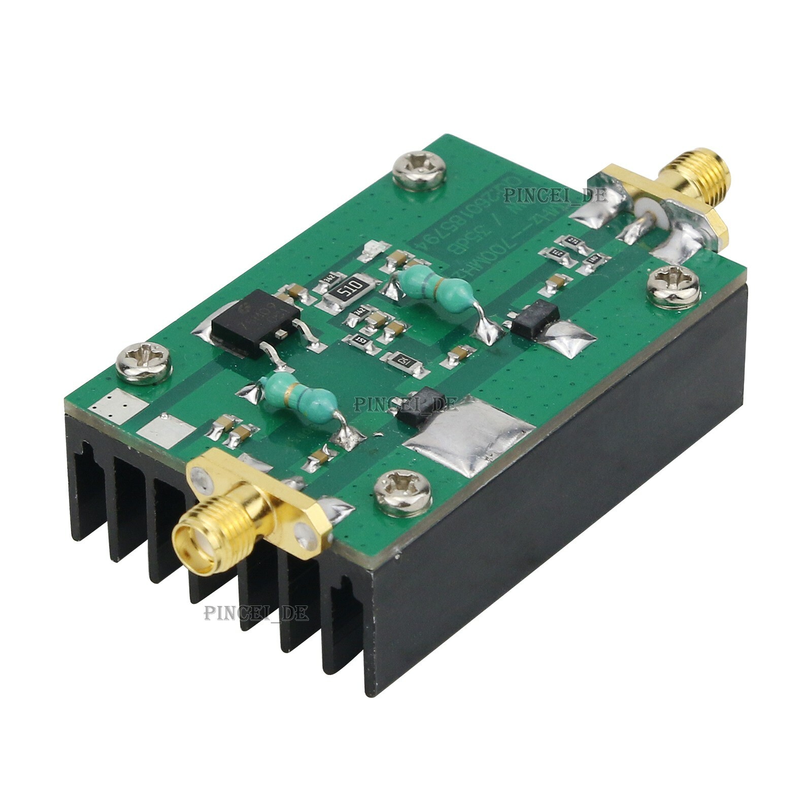 1MHz-700MHZ 3.2W RF Power Amplifier 35db HF VHF UHF FM Transmitter F/ Ham Radio