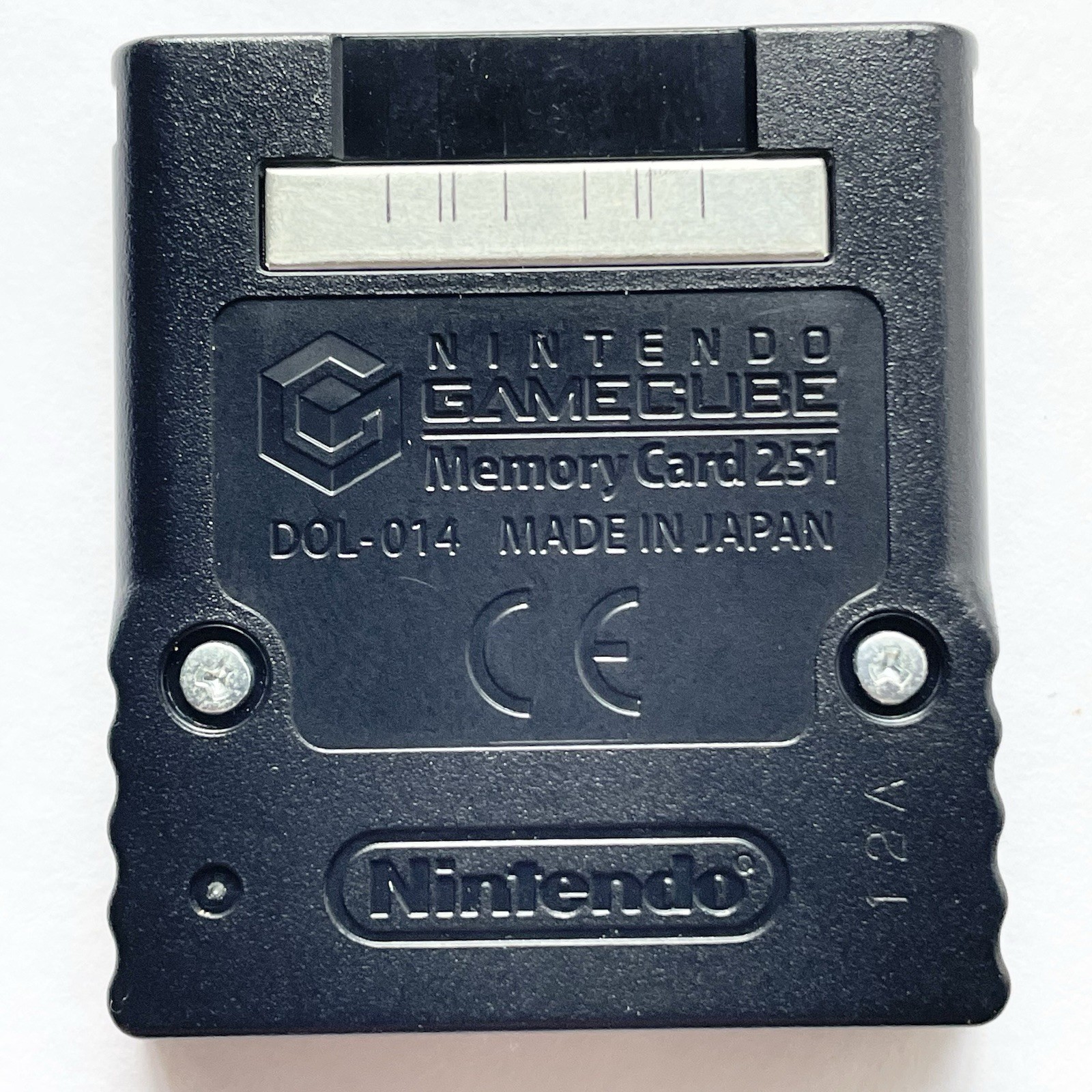 Nintendo GameCube Memory Card 251 Black DOL-014