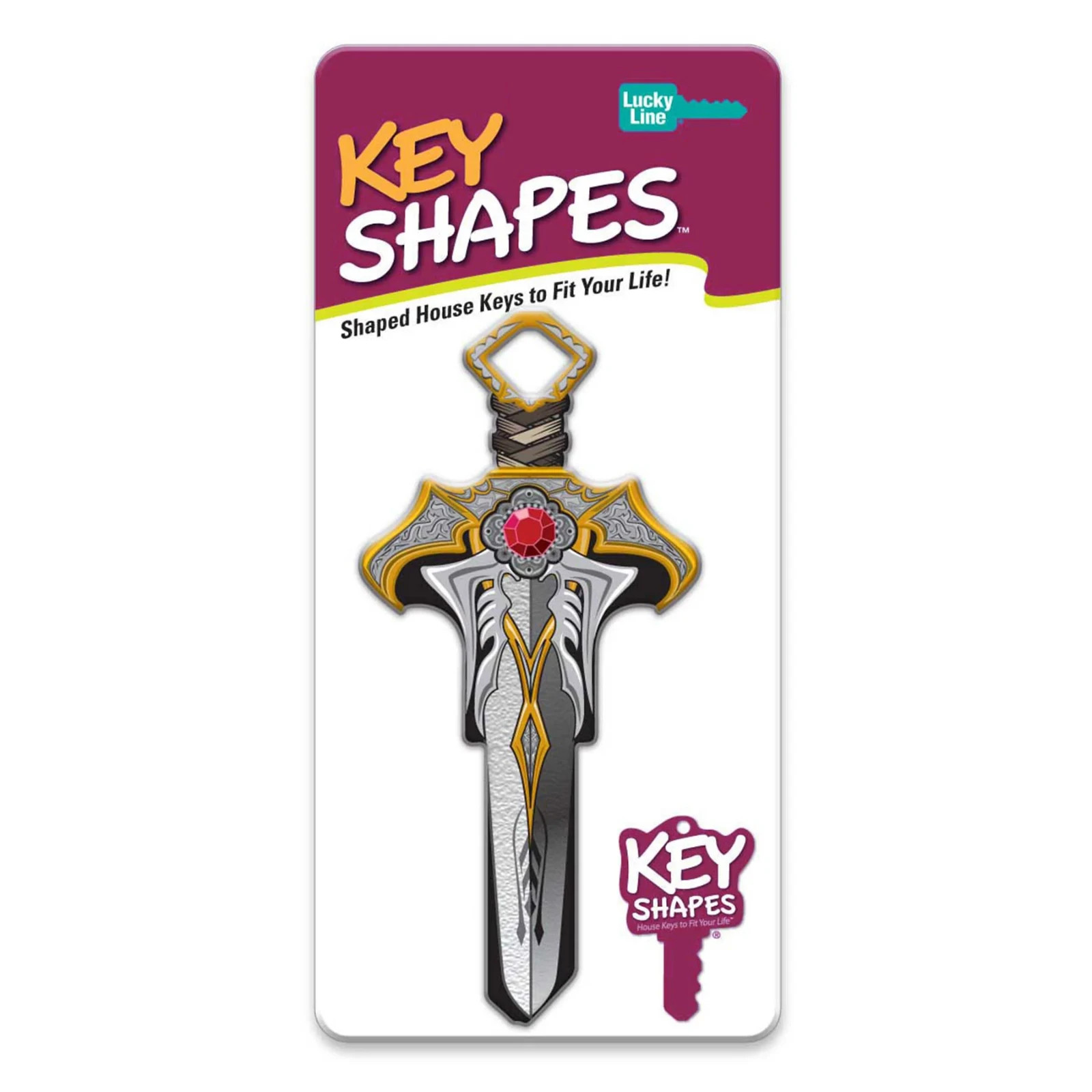 LUCKY LINE B144S DAGGER SCHLAGE SC1 KEYWAY HOUSE KEY SHAPES