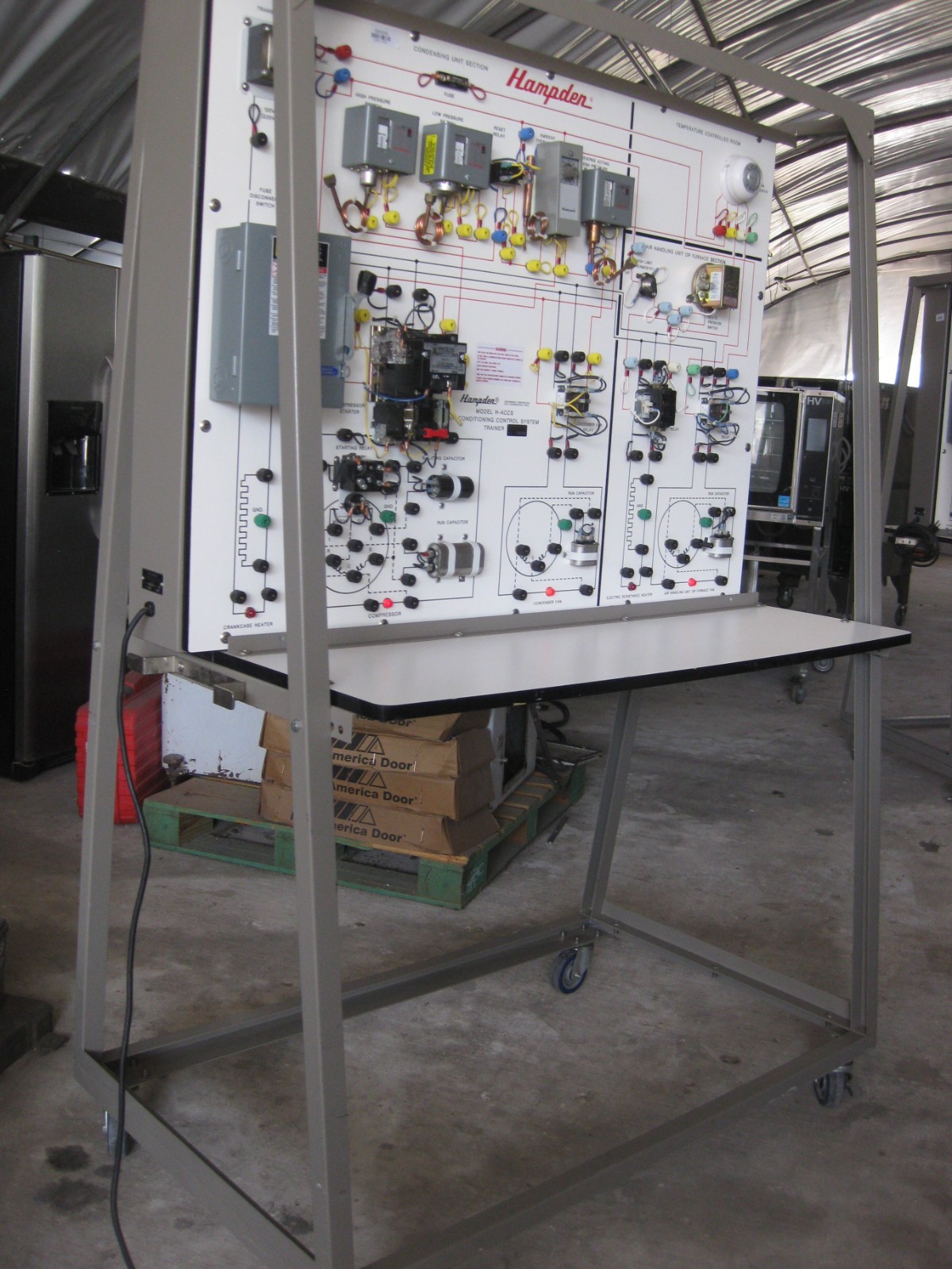 Hampden Model H-ACCS-1A Air Conditioning Control System Trainer