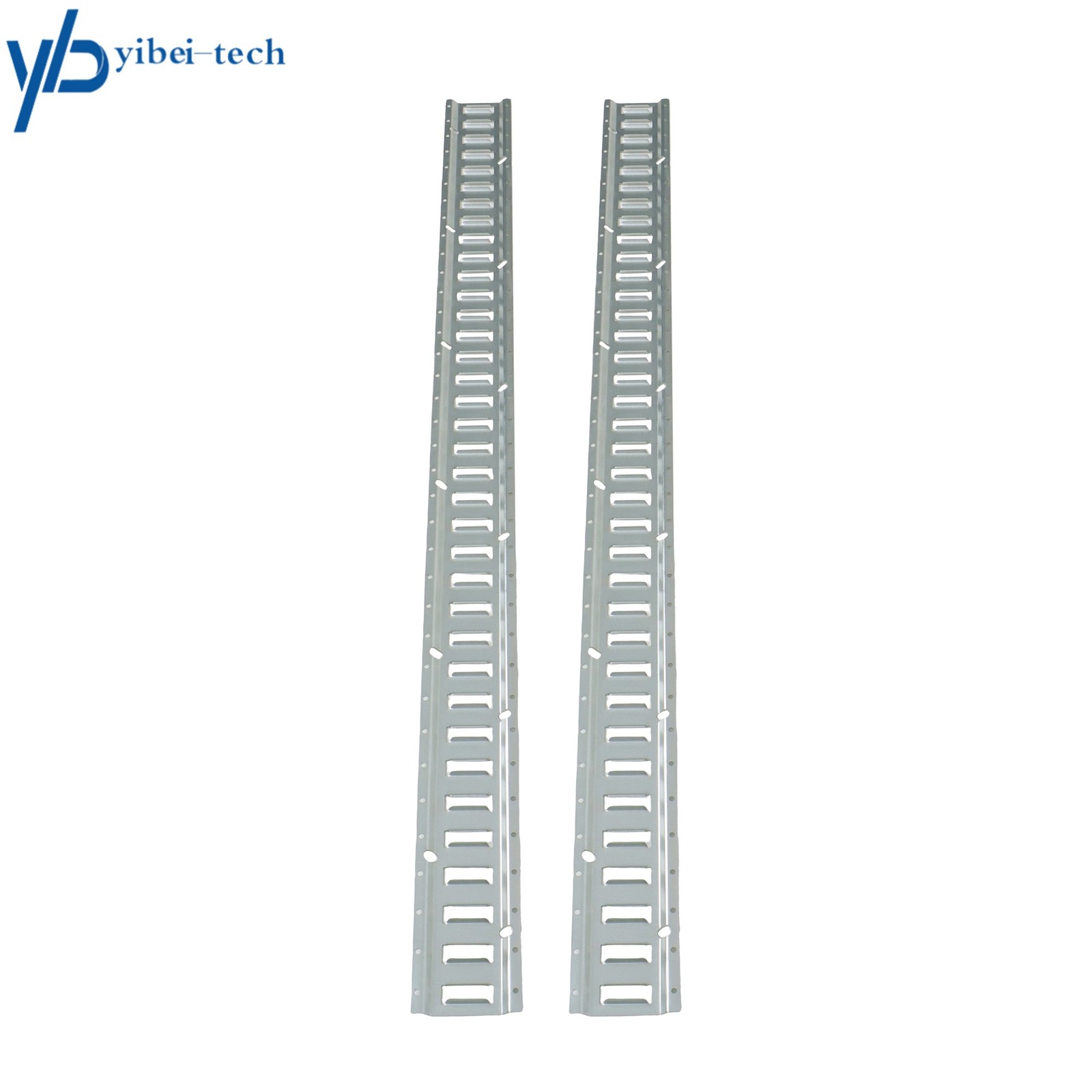 For Garages Vans Trailers 4 Pack 6' E Track Tie Down Rail Kit Galvanized Steel