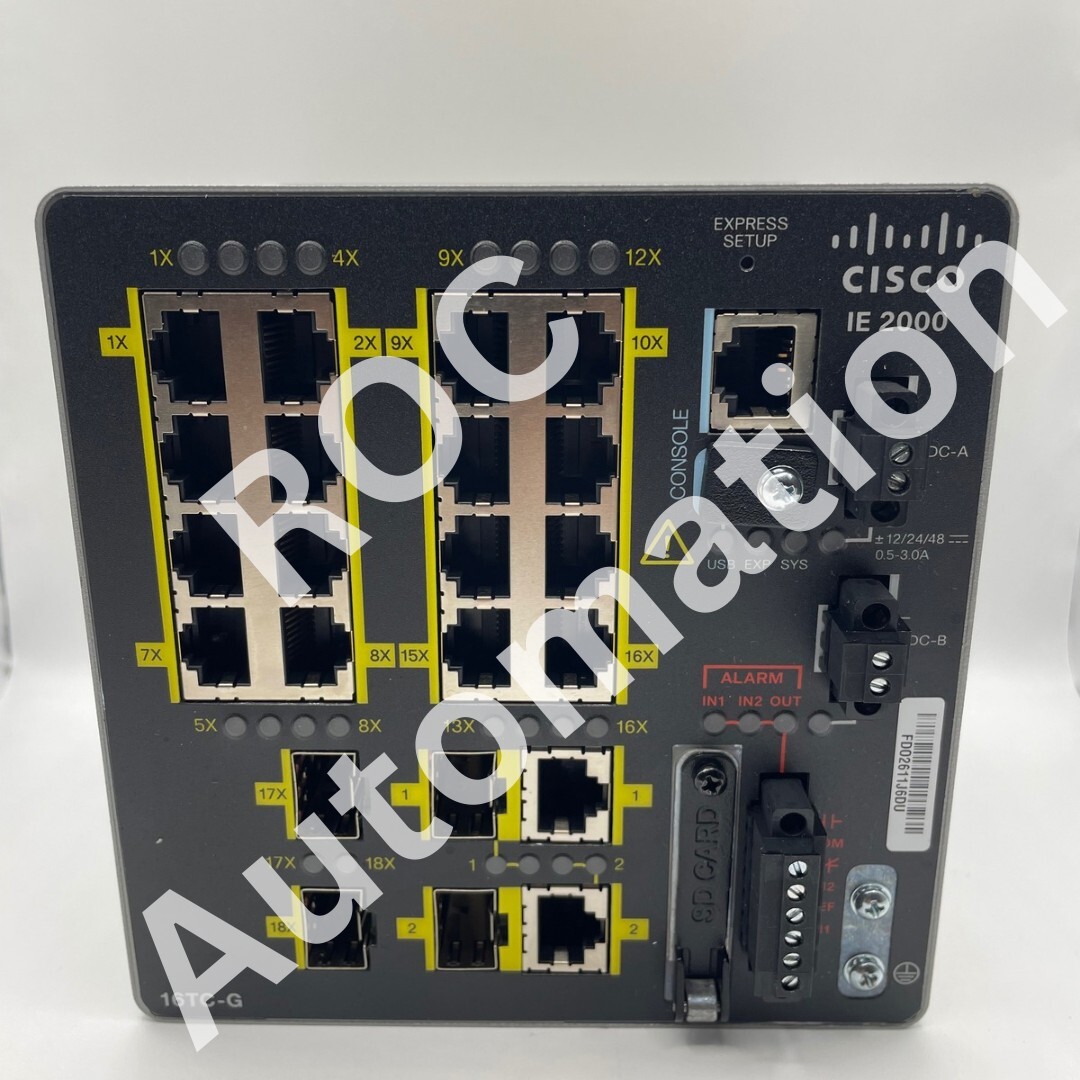 New Cisco IE-2000-16TC-G-E Industrial Ethernet Switch