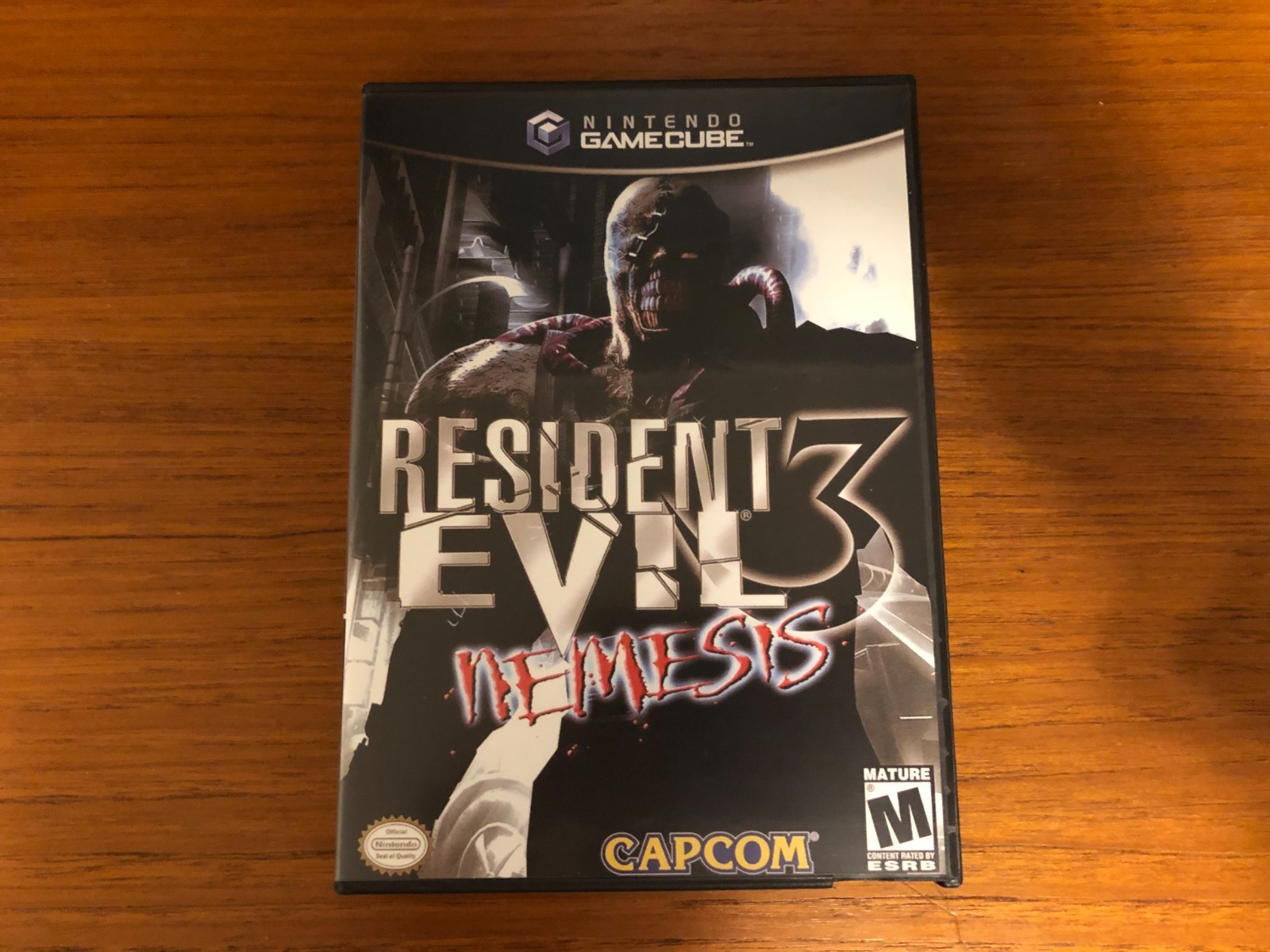 Replacement GameCube Case for Resident Evil 3: Nemesis