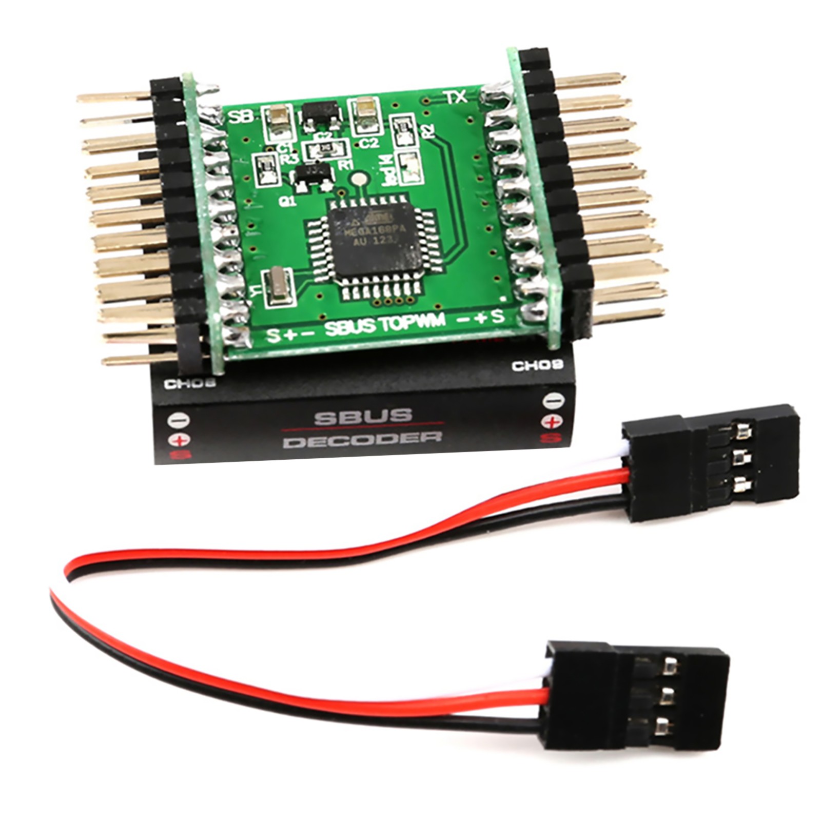 SBUS to PWM / PPM Decoder 16CH Compatible For Futaba For Frsky Transmitter