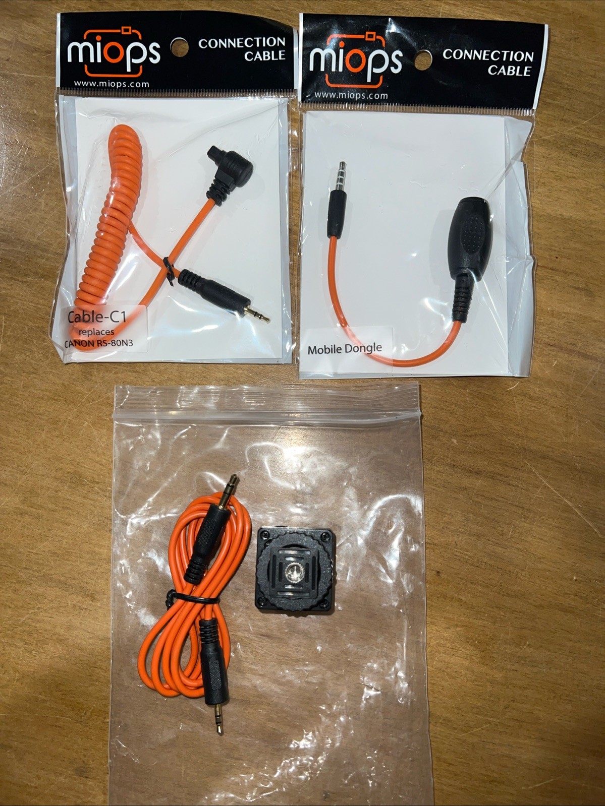 MIOPS Connection Cable C1 Mobile Dongle Shoe Adapter ￼