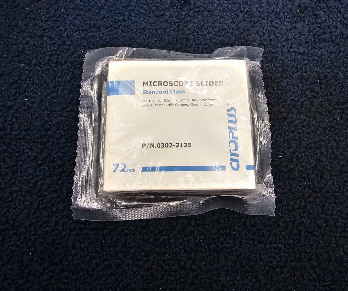 (QTY 144) Citoplus 0302-2125: Laboratory Pre-Cleaned Glass Microscope Slides