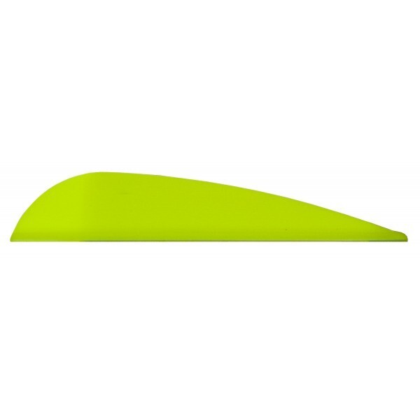 AAE - ELITE PLASTIFLETCH VANE - 2.70" - YELLOW - 100 PACK