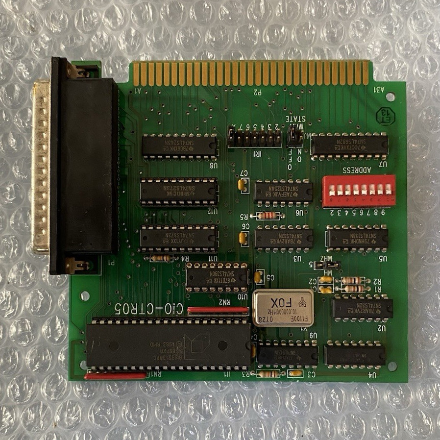 Measurement computing CIO – CTR05 counter/timer ISI interface board.