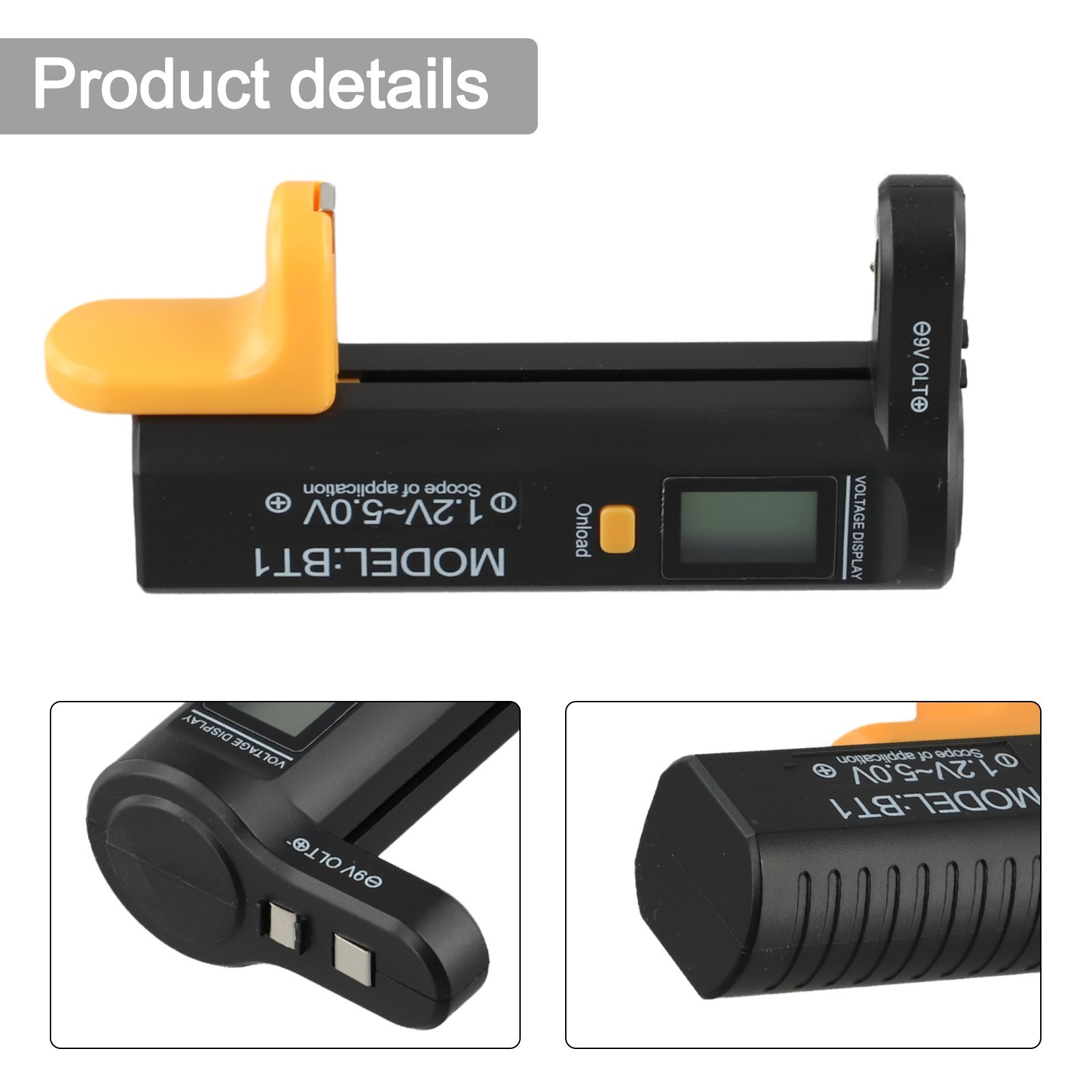 Easy Read Pointer Indicator Battery Tester Compatible with Different Types