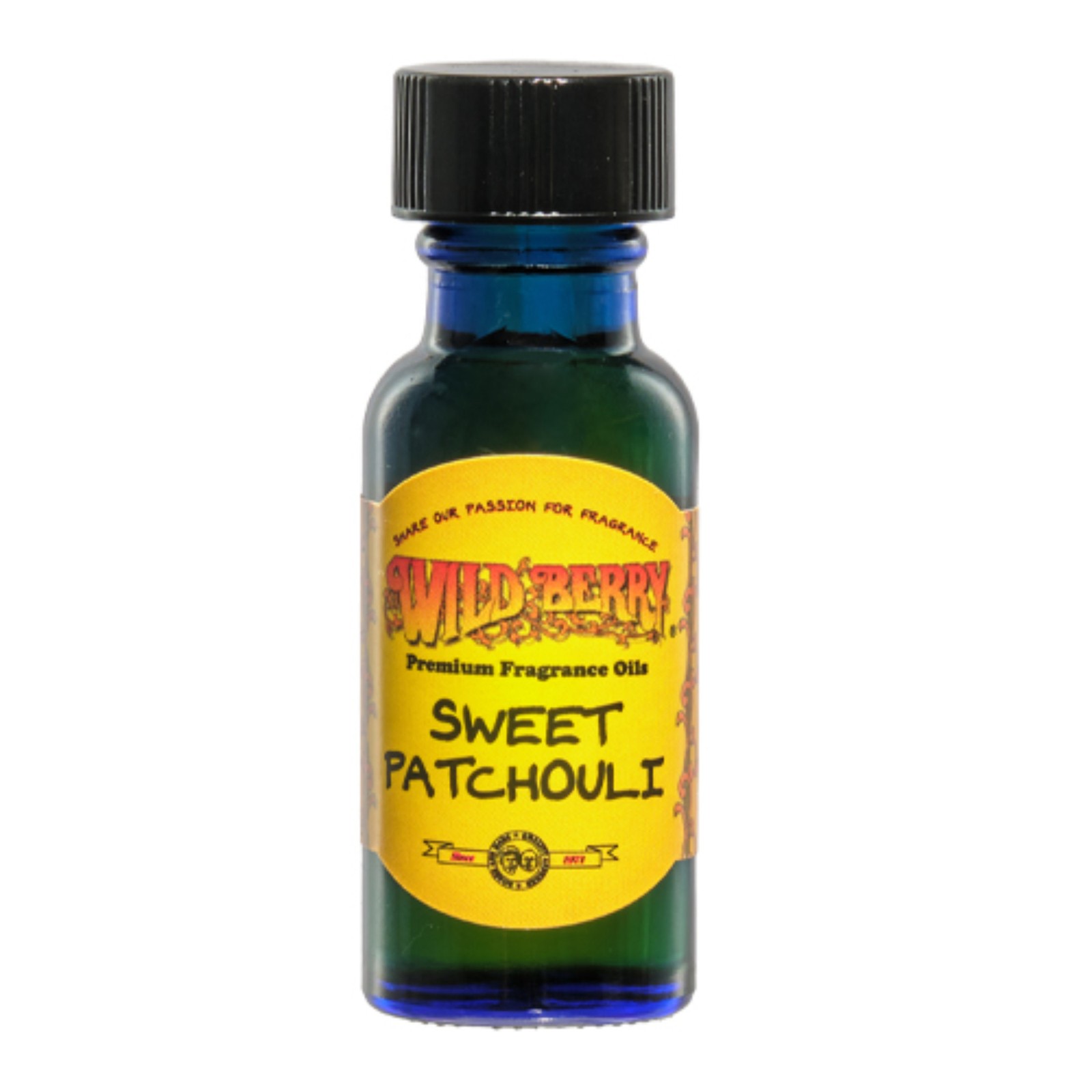 1x Bottle Wild Berry Fragrance Oil - Sweet Patchouli - .5oz (15ml) Incense USA