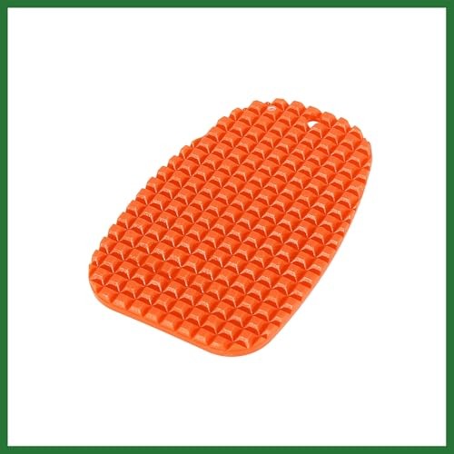 2pcs Motorcycle Kickstand Pad Support Plate Pad Parking Stand Side Stand