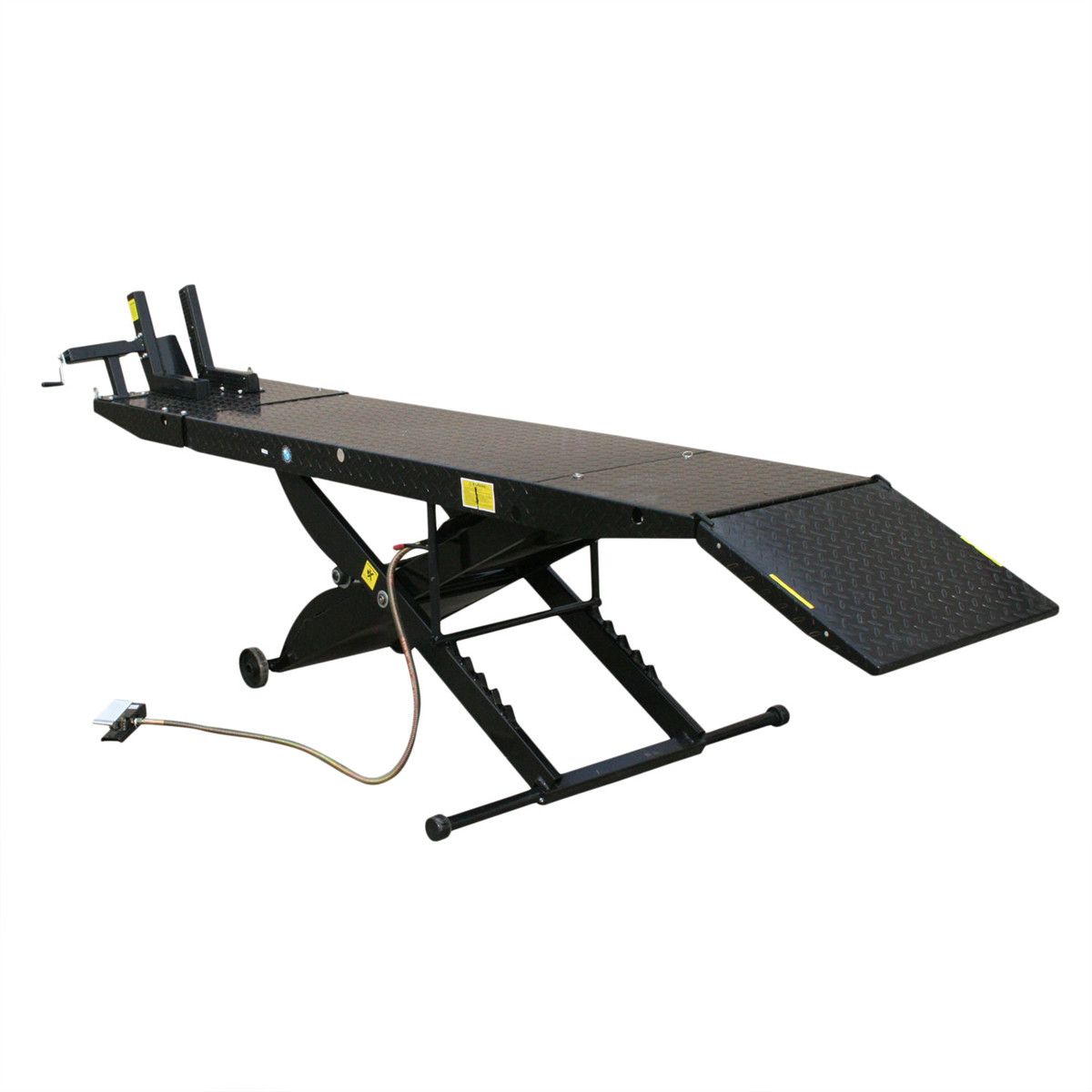 Atlas Automotive Equipment CYCLELIFT Portable Motorcycle Lift, 1,000lbs., 33" Fu