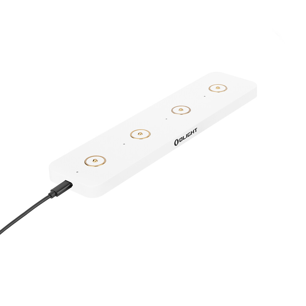 Olight Omino Charger White with 4 Magnetic Charging Ports