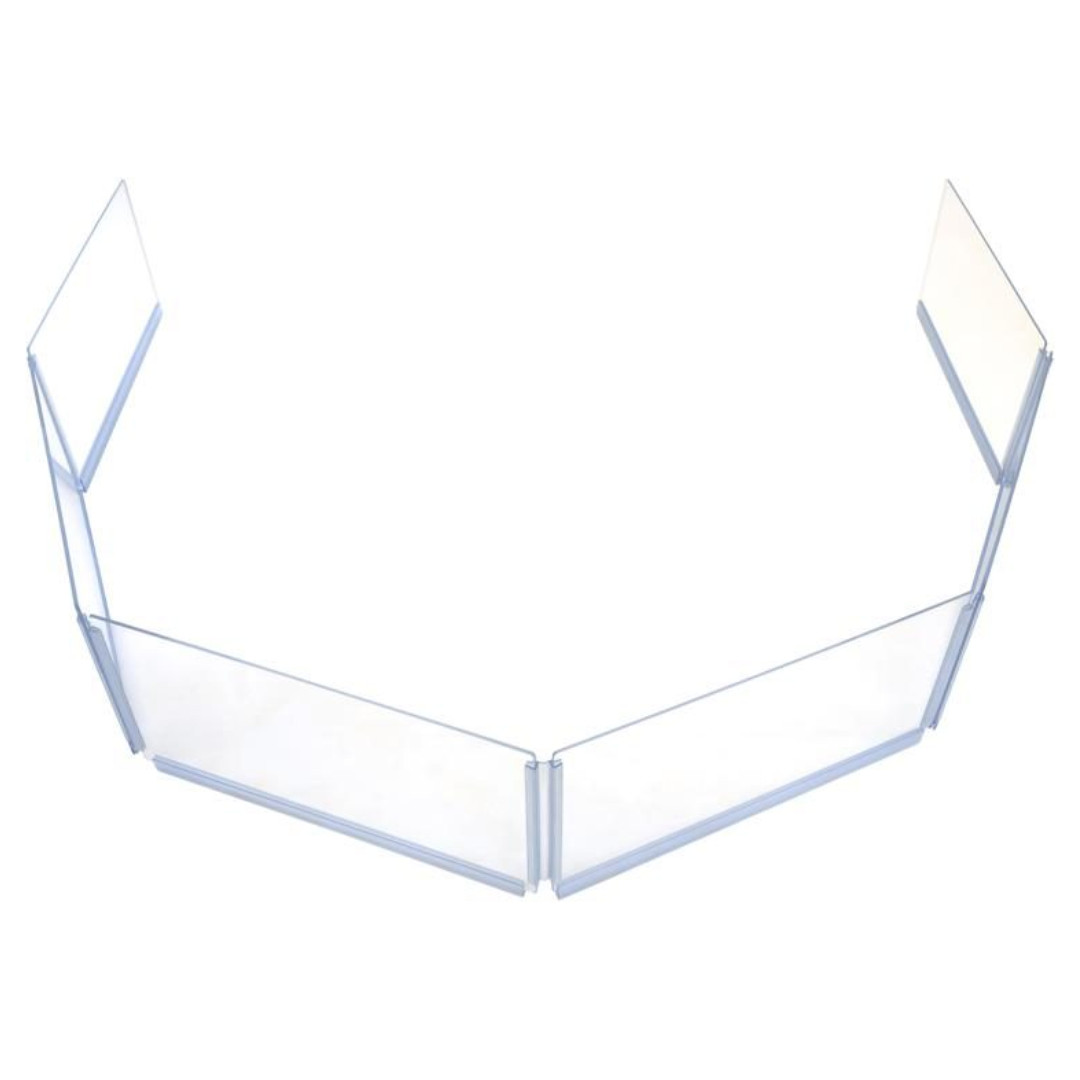 PENNZONI Extension Panels for Drum Shield w/ Plastic Hinges, 1-2ft Tall Drum Pan