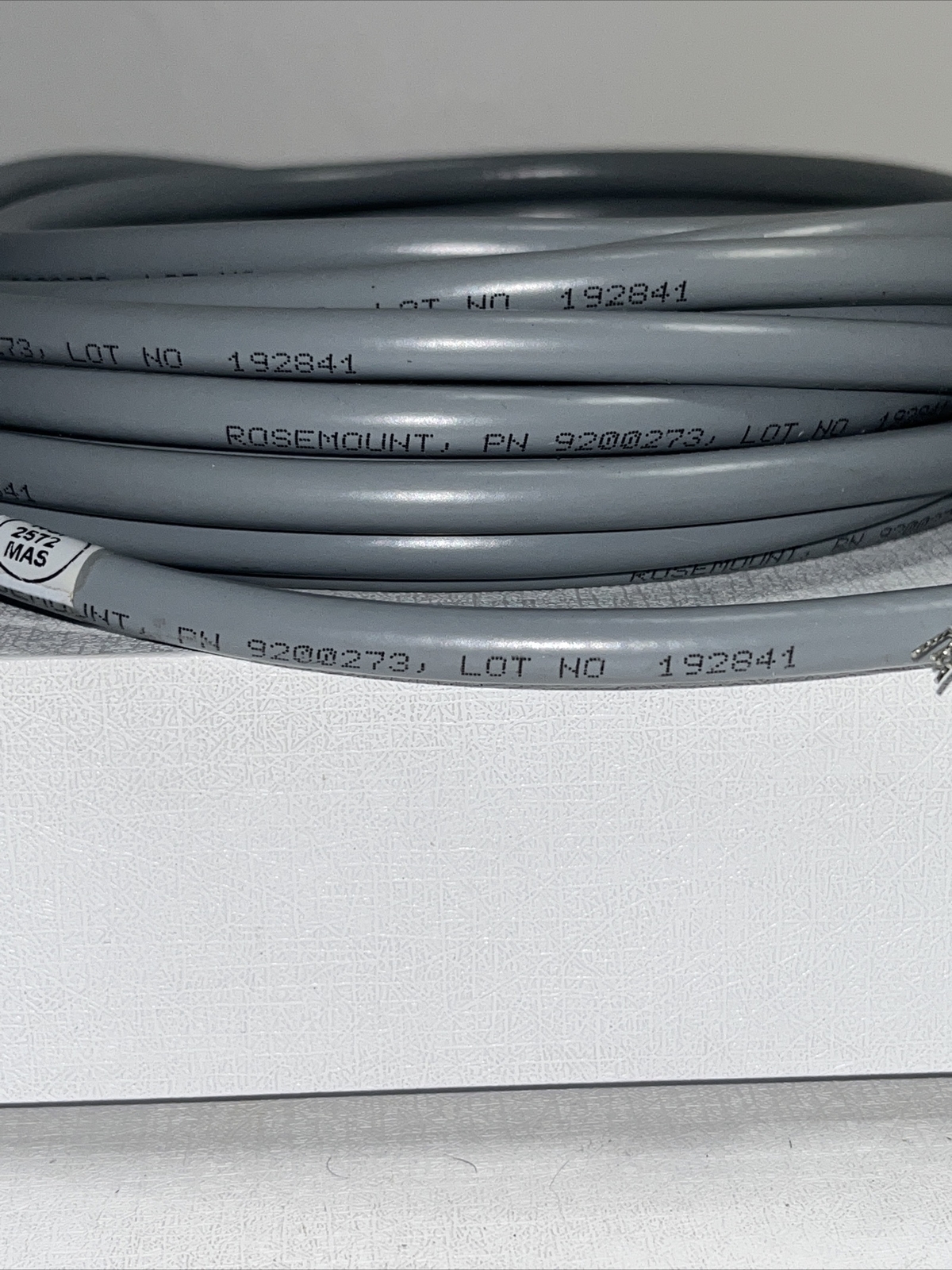 Rosemount 9200273 Sensor Cable Grey, 12ft, New