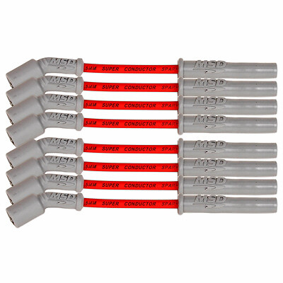 Msd 33829 Plug Wire Set - Red Gm Lt1 2014-Up